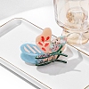 Cute Butterfly Cellulose Acetate Claw Hair Clips PW-WG8B425-02-1