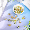 30Pcs Printed Transparent Resin European Beads RESI-TADJ0001-03B-4