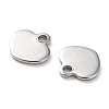 Non-Tarnish 201 Stainless Steel Charms STAS-K259-08P-2