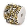 Ion Plating(IP) 304 Stainless Steel Two-Tone Link Chains CHS-M006-09PG-2