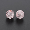 Transparent Crackle Acrylic Beads MACR-S373-66C-N10-2