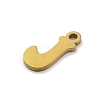 201 Stainless Steel Charms STAS-U016-01G-J-2