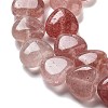 Natural Strawberry Quartz Beads Strands G-R190-10mm-34-4