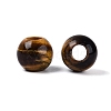 Natural Tiger Eye European Beads G-Q602-09A-05-2