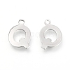 Non-Tarnish 201 Stainless Steel Charms STAS-C021-06P-Q-2