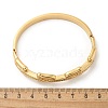 Ion Plating(IP) 304 Stainless Steel Bangles for Women BJEW-Z080-03G-5