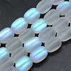 Synthetic Moonstone Beads Strands G-E503F-B08-1