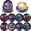 DIY Coaster Diamond Painting Kit PW-WG76684-02-1