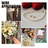 ABS Plastic Imitation Pearl European Beads SACR-NB0001-18A-6
