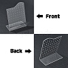 4Pcs 2 Styles Acrylic Earring Display Frame EDIS-YW0001-07-3