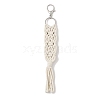 Handmade Macrame Nylon Thread Pendant Decorations HJEW-P019-05P-03-2