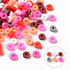 Handmade Polymer Clay Beads Strands CLAY-R089-4mm-T05C-2