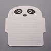 Animal Cartoon Paper Greeting Cards DIY-WH0161-09H-2
