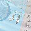 Alloy and Enamel Dangle Earrings for Woman EJEW-JE06019-2