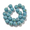 Handmade Lampwork Beads Strands BLOW-D006-07G-2