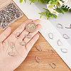 Beebeecraft 100Pcs 304 Stainless Steel Leverback Earring Findings STAS-BBC0001-55P-3