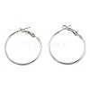 Iron Huggie Hoop Earring Findings IFIN-E025-01C-P-1