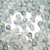 Frosted Transparent Acrylic Beads X1-OACR-F013-12F-1