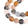 Electroplate Glass Beads Strands EGLA-N022-03A-A03-3