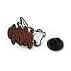 Rabbit with Bread Enamel Pins JEWB-S025-06B-3