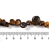 Natural Tiger Eye Nuggets Beads Strands G-B125-A08-01-4