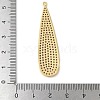 Brass Micro Pave Cubic Zirconia Pendants KK-P290-59G-3