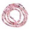 Natural Strawberry Quartz Beads Strands G-C003-01A-3