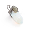 Opalite Pointed Big Pendants G-I275-01H-2