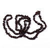 Natural Garnet Beads Strands F065-3