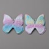 Butterfly Shape Cloth Sew on Patches Applique DIY-WH0032-89D-1