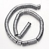 Electroplate Non-magnetic Synthetic Hematite Beads Strands G-F300-17B-01-2