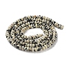 Natural Dalmatian Jasper Beads Strands G-K343-C36-01-3