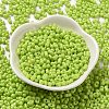 Baking Paint Glass Seed Beads SEED-K009-01A-14-2