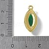 Natural Green Onyx Agate(Dyed & Heated) Pendants STAS-L277-09G-03-3