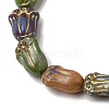 Painted Glass Beads Strands GLAA-Z021-16A-3
