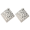 304 Stainless Steel Stud Earring Findings EJEW-D081-01D-P-1