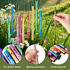 12 Sets 6 Colors Aluminium Round Tube Big Pendants FIND-MA0001-29-3