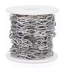 Tarnish Resistant 304 Stainless Steel Cable Chains CHS-P010-01P-4