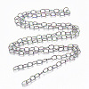 Ion Plating(IP) 304 Stainless Steel Cable Chains CHS-S006-JN955-3-3