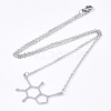 Non-Tarnish 201 Stainless Steel Pendant Necklaces NJEW-T009-JN103-1-40-2