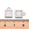 Square Alloy Resin Charms PALLOY-N177-04P-3