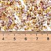 Transparent Baking Paint Glass Seed Beads SEED-A033-06A-02-4