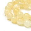Natural Topaz Jade Beads Strands G-G829-04-8mm-3