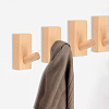 Wood Clothes Hanger Hook AJEW-WH0182-93B-5