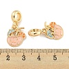 Rack Plating Alloy Enamel Drink European Dangle Charms FIND-B034-48G-01-3