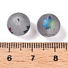 Autumn Theme Electroplate Transparent Glass Beads X-EGLA-S178-01-01E-3