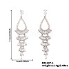 French Romantic Tassel Brass Stud Earrings XJ0314-1-1