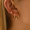 3 Pairs Minimalist Stainless Steel Earrings Sets KR5493-2