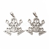 Non-Tarnish 201 Stainless Steel Origami Pendants STAS-K251-044P-1