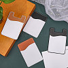 CHGCRAFT 8Pcs 4 Style Sublimation Imitation Leather Phone Card Holder AJEW-CA0003-83-4